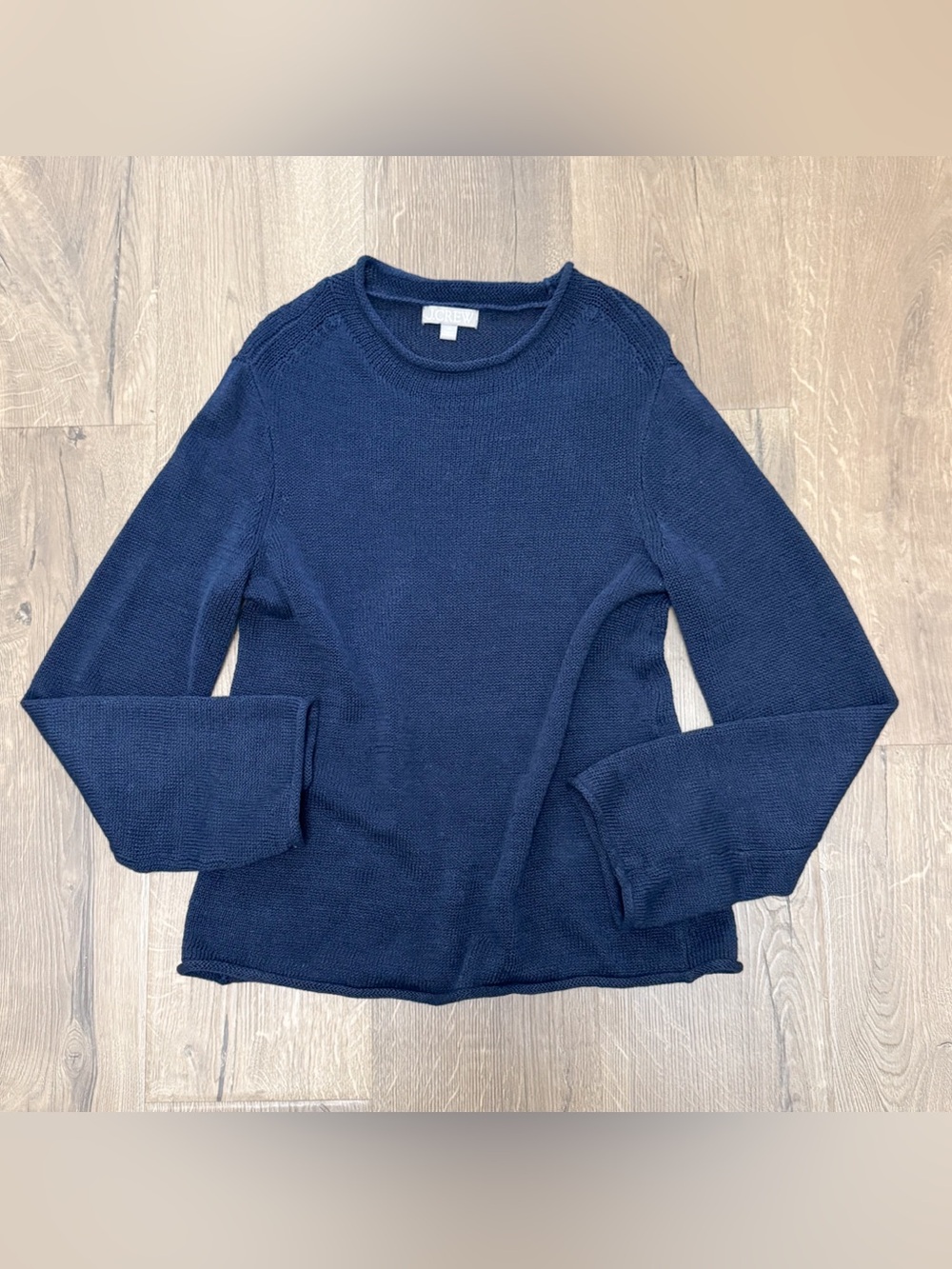 J.Crew Navy Blue Roll Neck Sweater XS